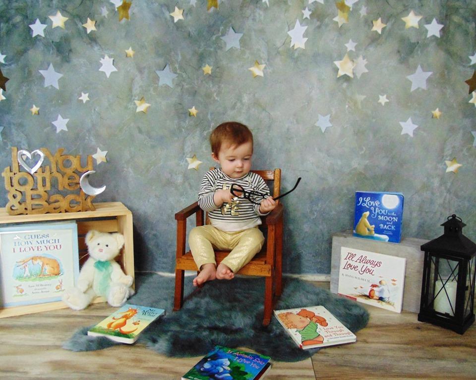 Kate Fine Art with Stars Backdrop Designed By Jerry_Sina - Kate Backdrop AU