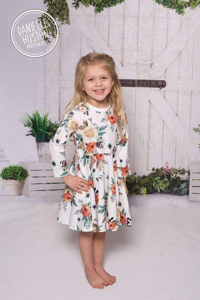 Kate Spring/Easter White Barn Door Backdrop Designed By Jerry_Sina - Kate Backdrop AU