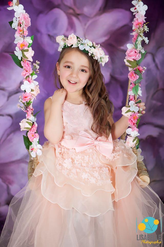 Kate Sweep Fine Art Backdrop Purple Painting Florals for Photography - Kate Backdrop AU