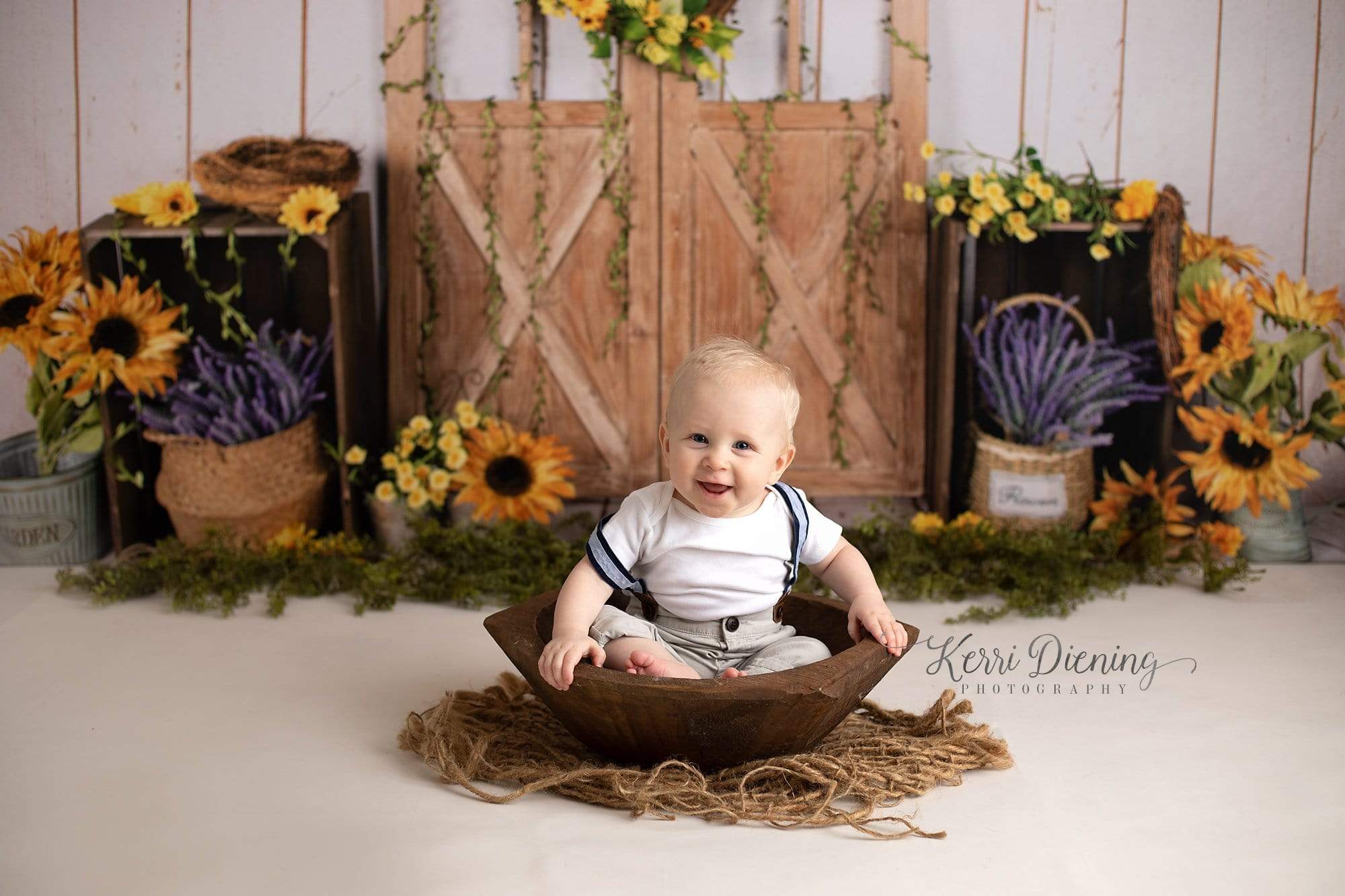 Kate Sunflower Spring Backdrop Designed by Jia Chan Photography