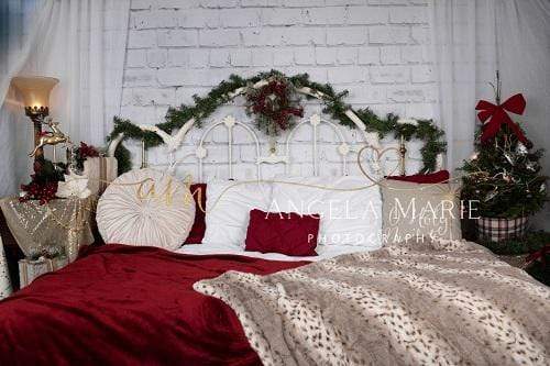 Kate Christmas Headboard Backdrop Designed By Angela Marie Photography - Kate Backdrop AU
