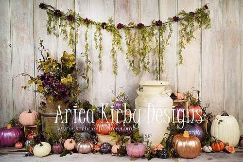Kate Perfectly Pumpkins Thanksgiving Backdrop Designed By Arica Kirby