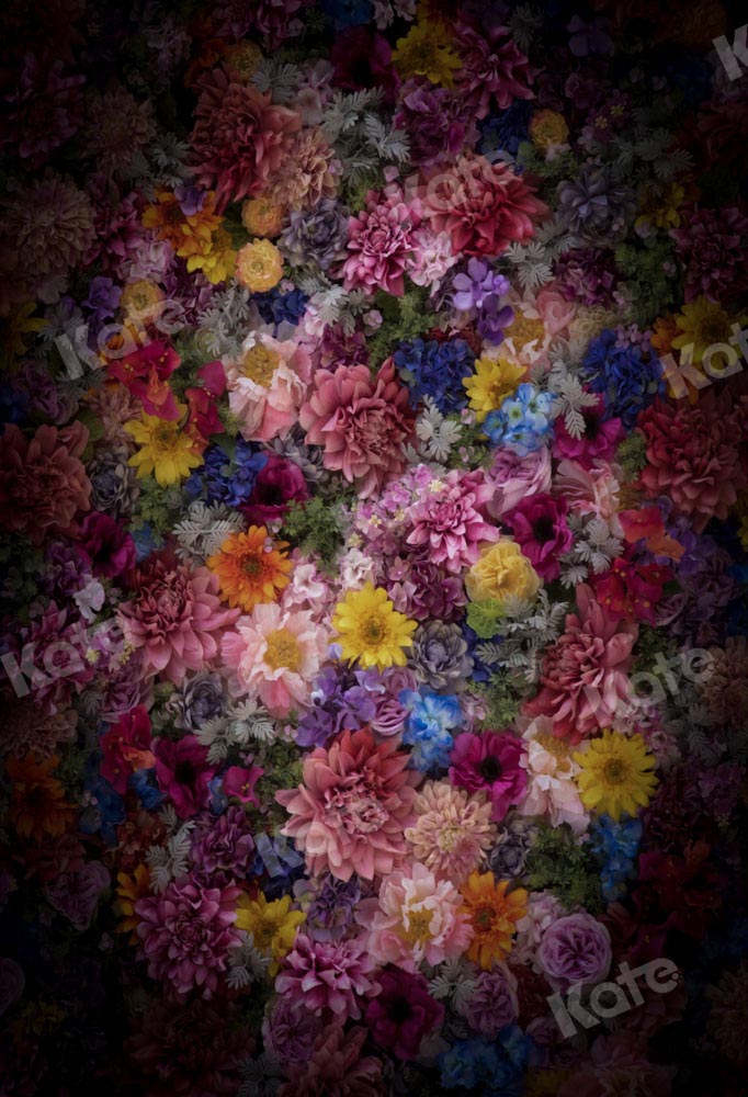 Kate Fine Art Colorful Flowers Backdrop Designed by Chain Photography - Kate Backdrop AU
