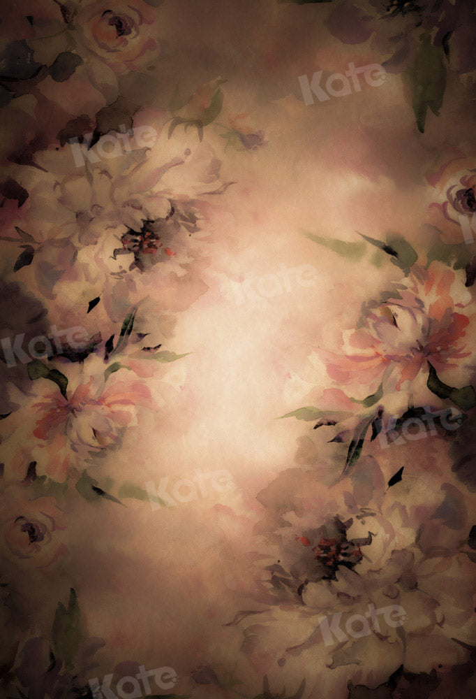 Kate Floral Flower Retro Backdrop for photography Designed by GQ - Kate Backdrop AU