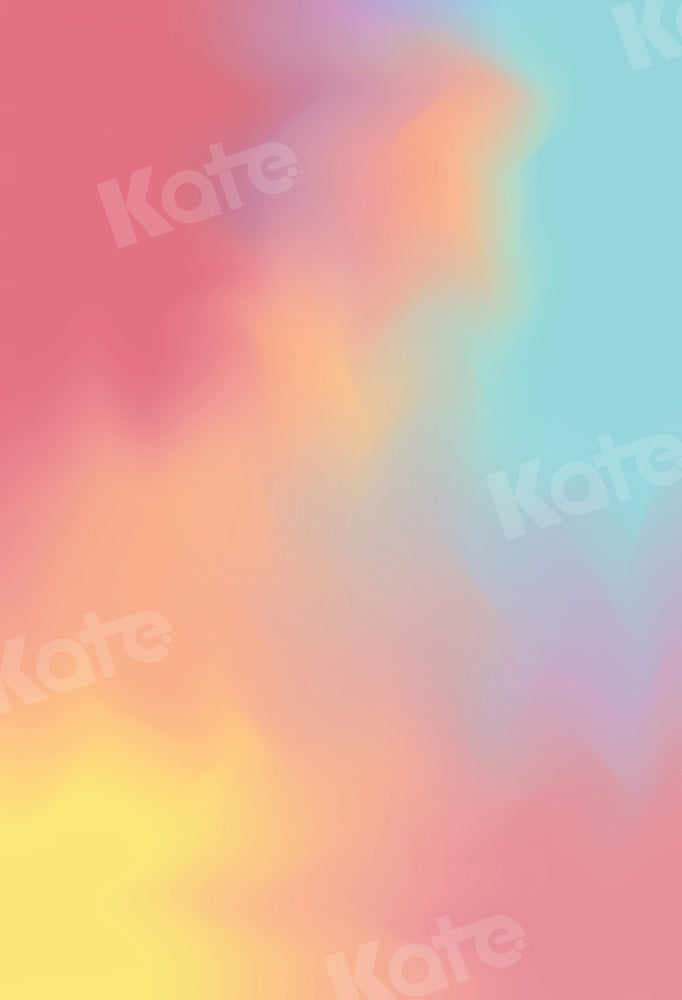 Kate Rainbow Abstract Backdrop Fine Art Designed by Kate Image