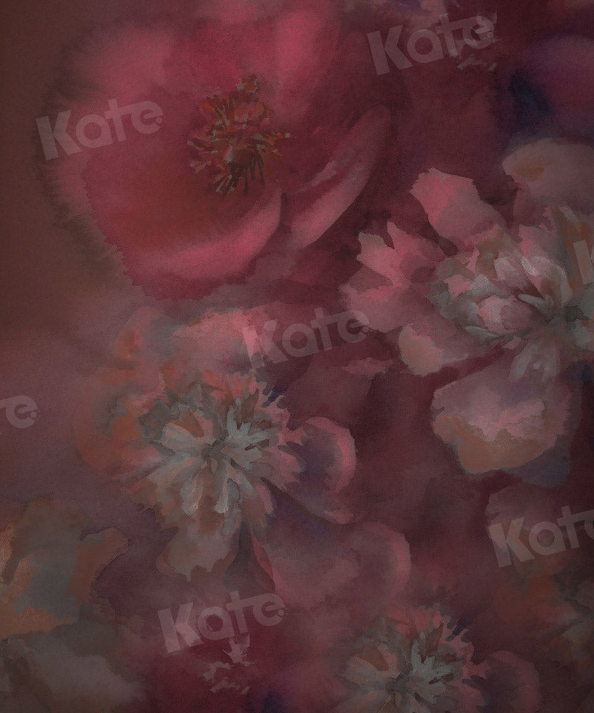 Kate Fine Art Floral Boudoir Backdrop Oil Painting Designed by GQ - Kate Backdrop AU