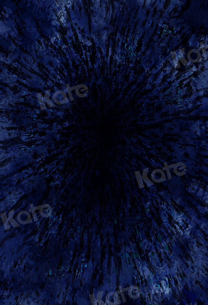 Kate Blue Abstract Texture Backdrop Designed by Kate Image