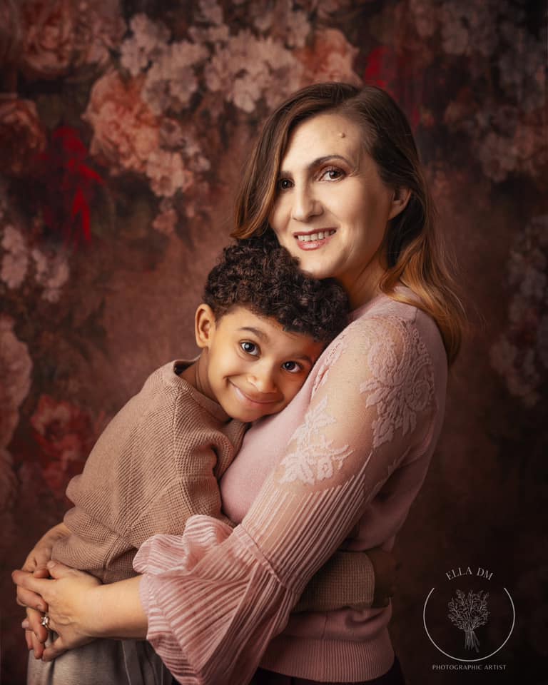 Kate Brown Abstract Floral Backdrop for Photography - Kate Backdrop AU