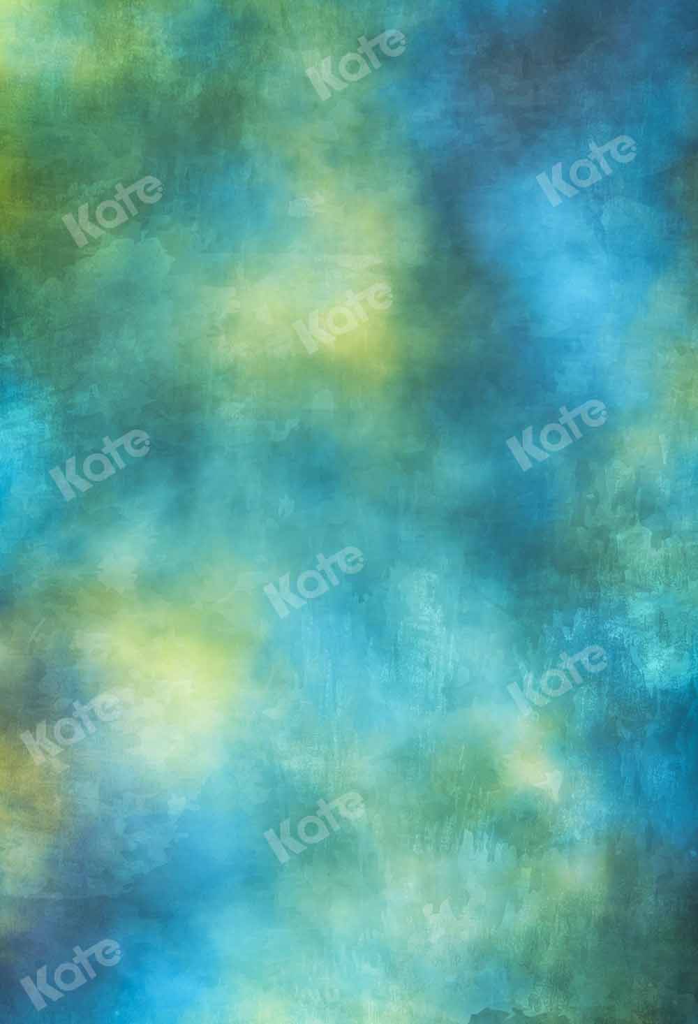 Kate Blue-green Backdrop Abstract Texture Designed by Kate Image