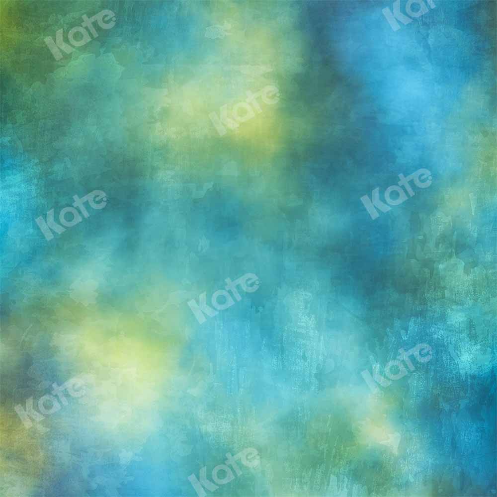 Kate Blue-green Backdrop Abstract Texture Designed by Kate Image