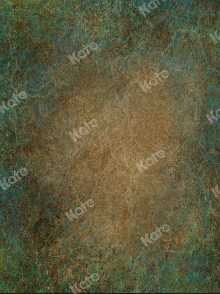 Kate Blue Abstract Texture Backdrop Brown Green Designed by Kate Image