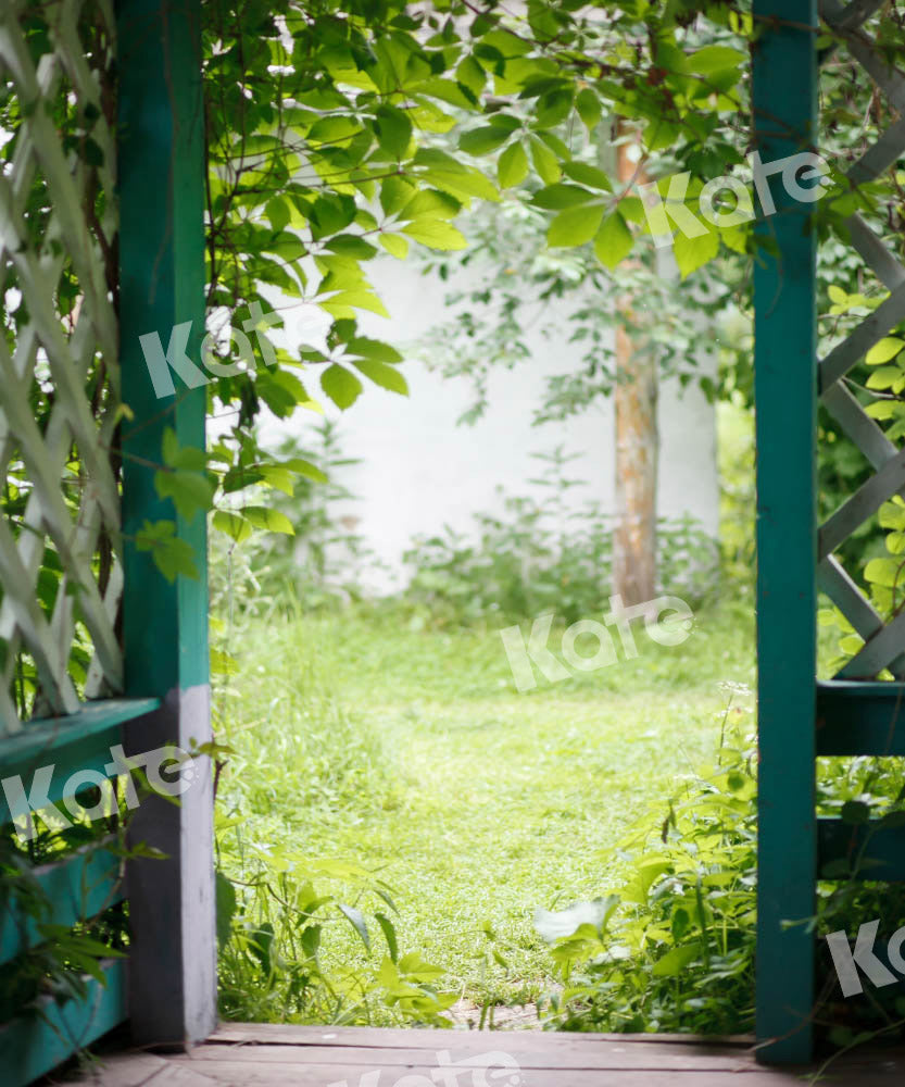 Kate Spring Green Plants Backdrop  Garden Designed by Emetselch