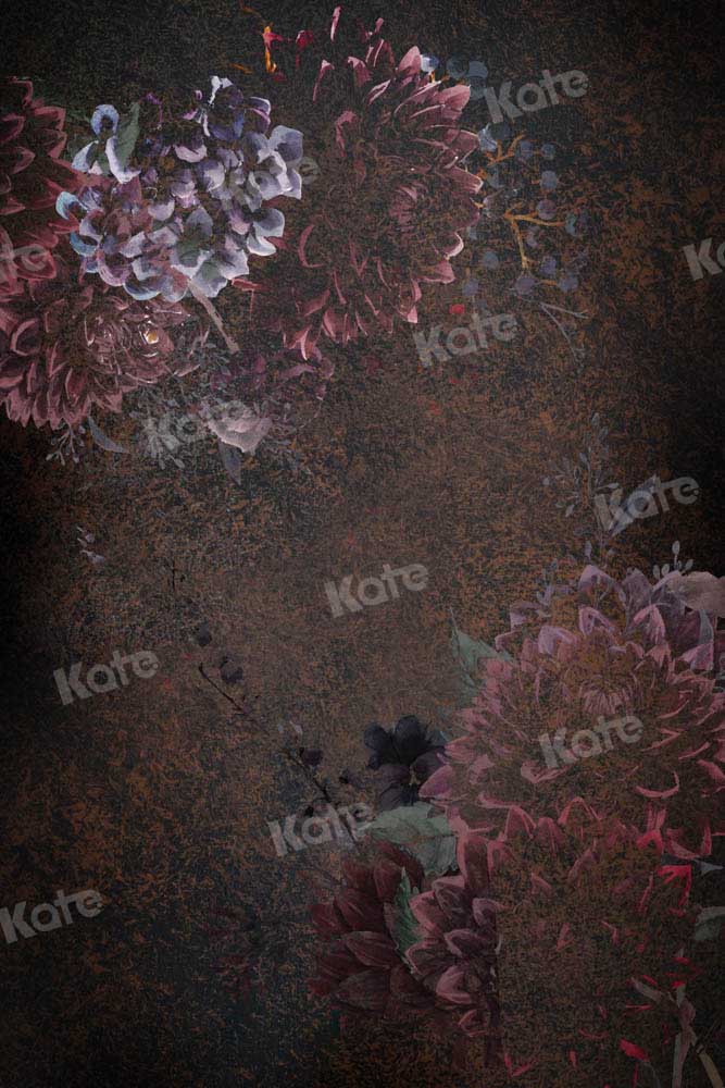 Kate Flower Texture Backdrop Retro Designed by Kate Image - Kate Backdrop AU