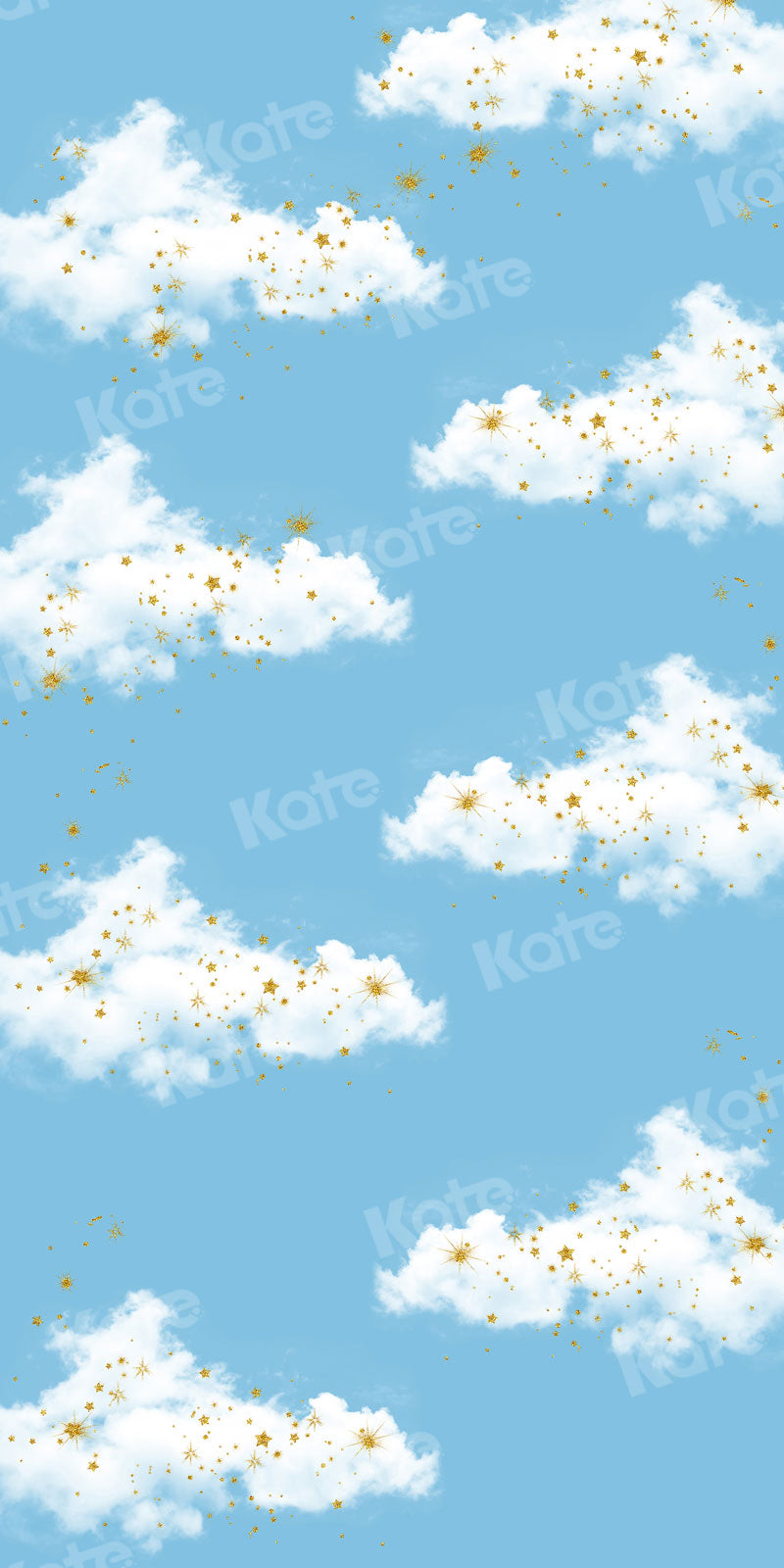 Kate Sweep Blue Sky Backdrop White Cloud Summer for Photography - Kate Backdrop AU