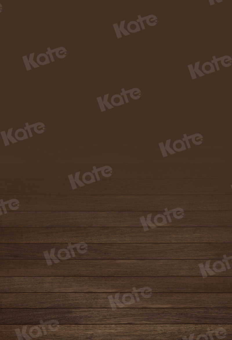 Kate Chocolate Abstract Backdrop Wood Plank Texture for Photography