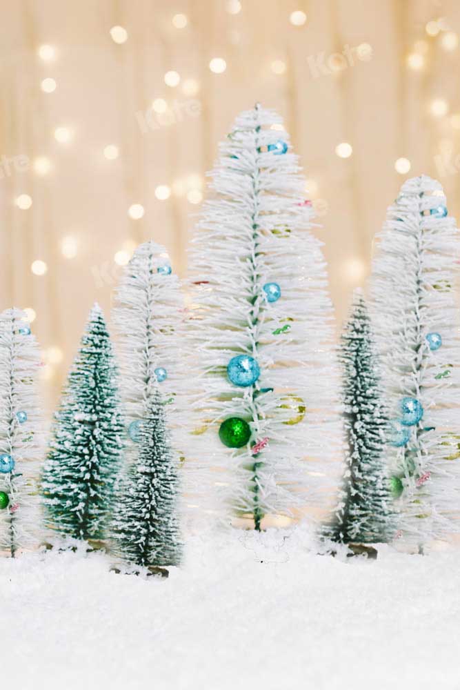 Kate Christmas Snowy Woods Backdrop Designed by Chain Photography