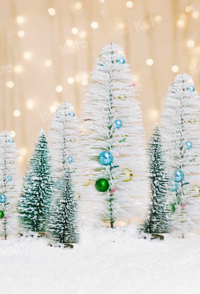 Kate Christmas Snowy Woods Backdrop Designed by Chain Photography