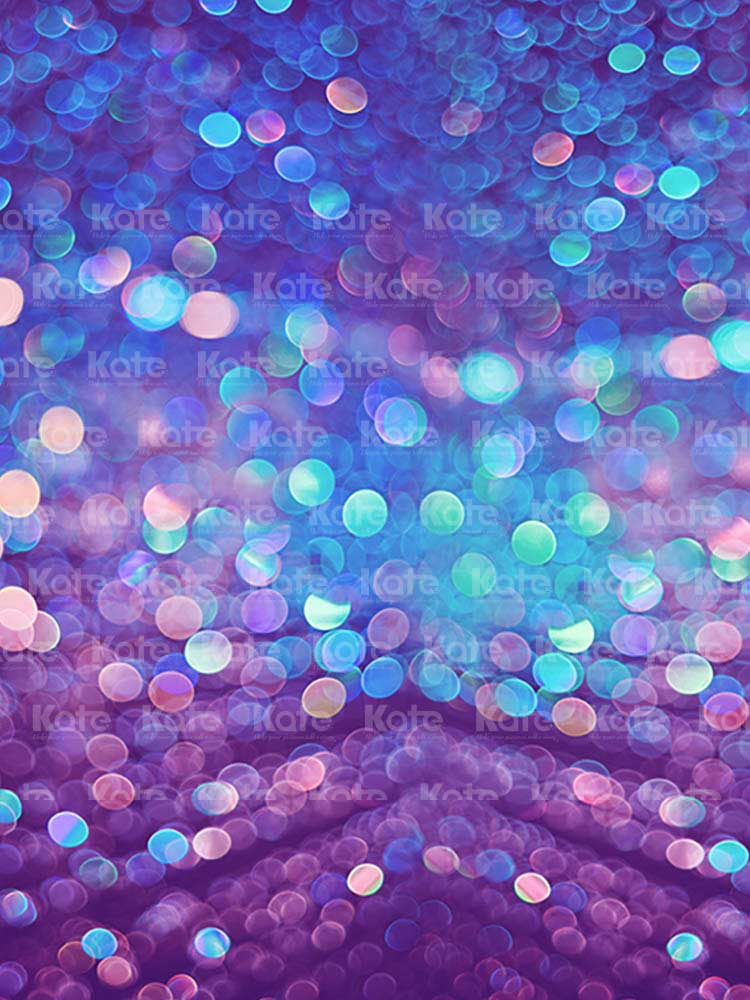 Kate Bokeh Purple Blue Backdrop Designed by Chain Photography