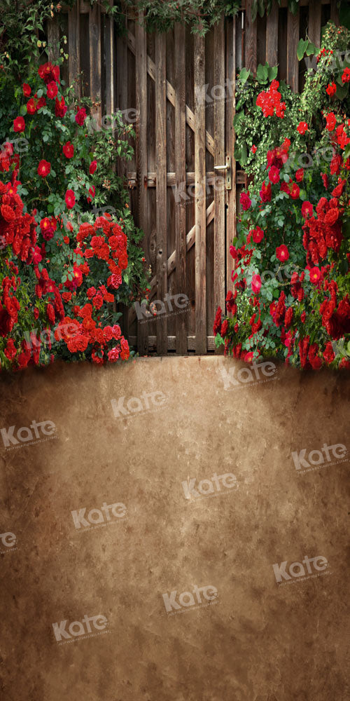 Kate Sweep Valentine's Day Rose Garden Backdrop Designed by Chain Photography
