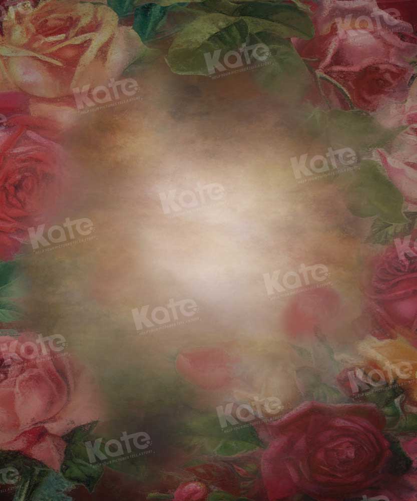 Kate Oil Painting Floral Backdrop Fine Art Designed by GQ