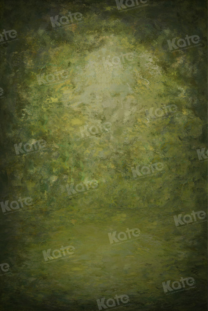 Kate Abstract Mystery Green Backdrop Fantasy Designed by Kate Image