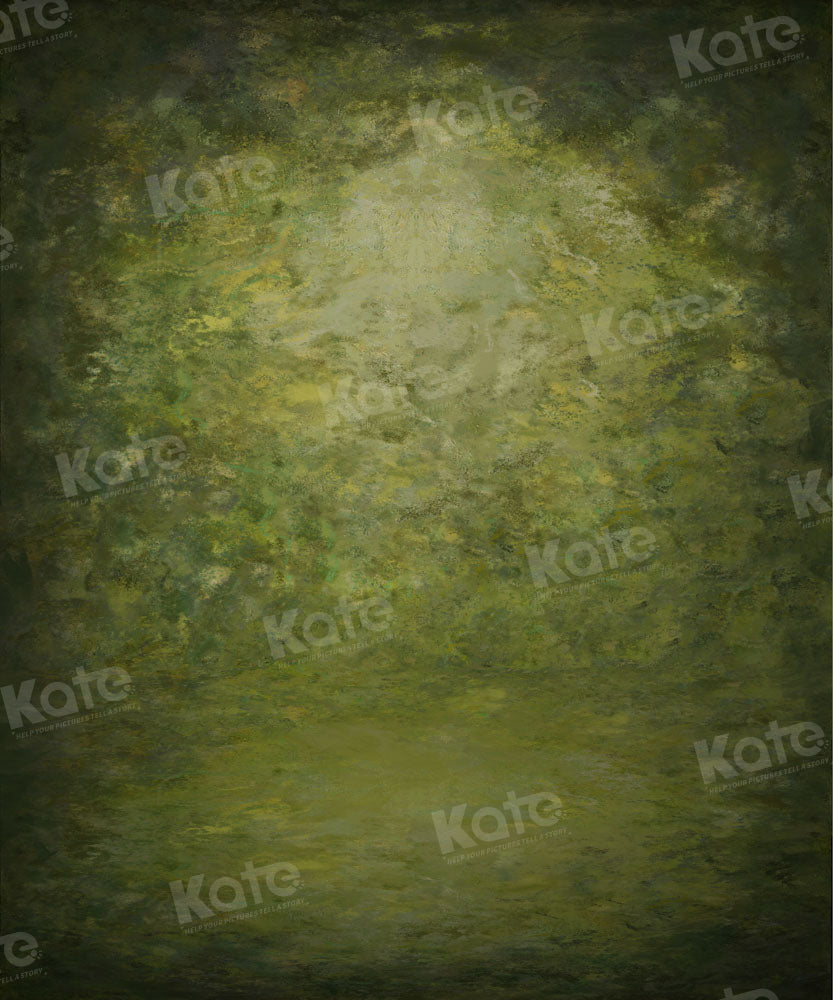 Kate Abstract Mystery Green Backdrop Fantasy Designed by Kate Image