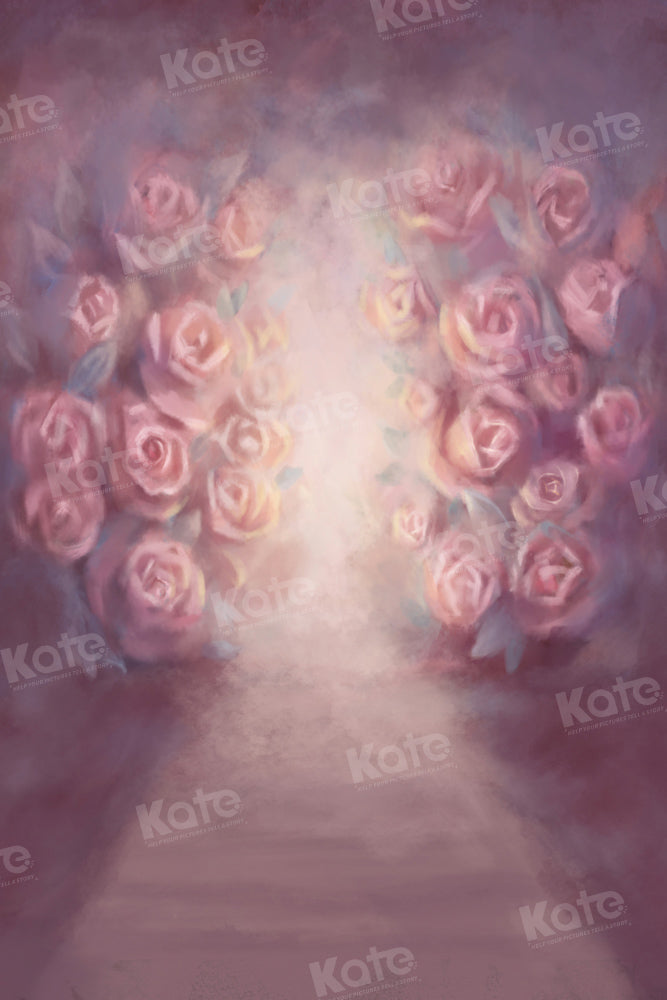 Kate Rose Vintage Flower Backdrop Fine Art Designed by GQ