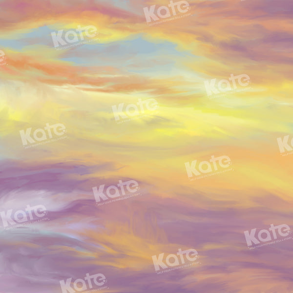 Kate Colorful Clouds Backdrop Designed by Chain Photography