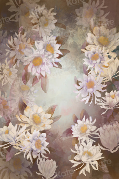 Kate Retro Abstract Flower Backdrop Portrait Designed by GQ - Kate Backdrop AU
