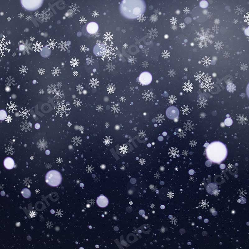 Kate Winter Snow Bokeh Backdrop Designed by Kate Image - Kate Backdrop AU
