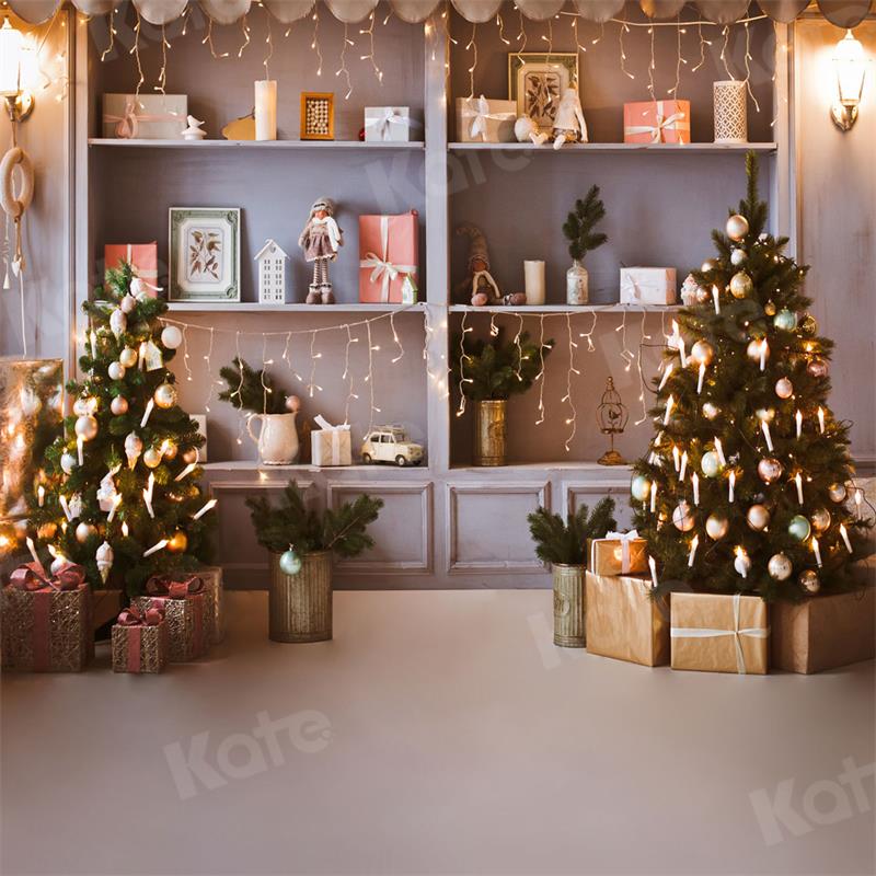 Kate Christmas Shop Backdrop for Photography - Kate Backdrop AU