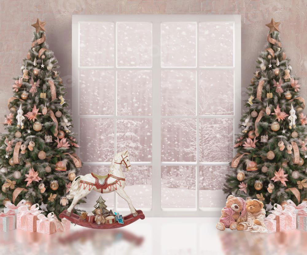 Kate Christmas Princess Dream Backdrop for Girls Photography - Kate Backdrop AU