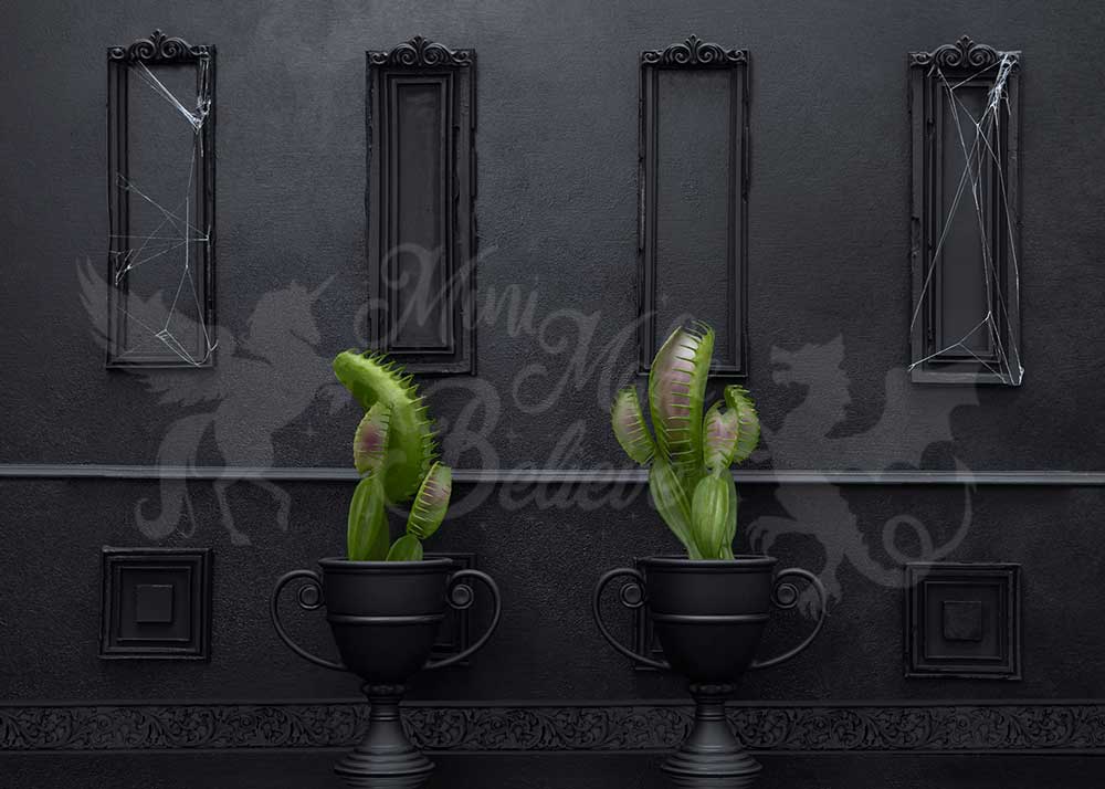 Kate Halloween Horror Backdrop Gothic Wall Designed by Mini MakeBelieve - Kate Backdrop AU