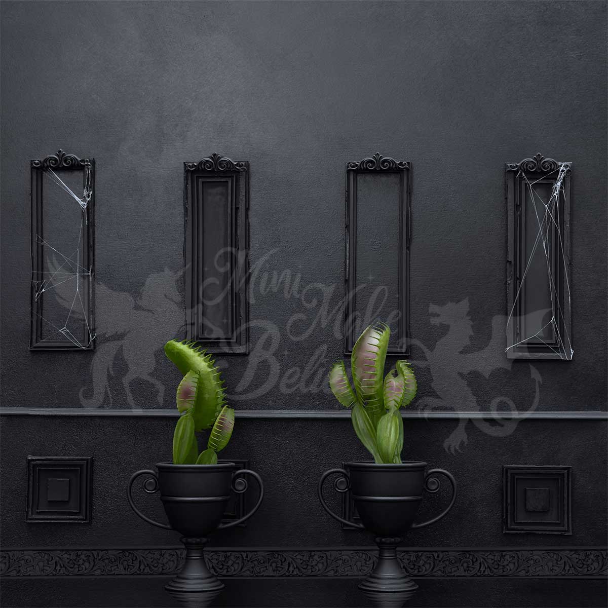 Kate Halloween Horror Backdrop Gothic Wall Designed by Mini MakeBelieve - Kate Backdrop AU