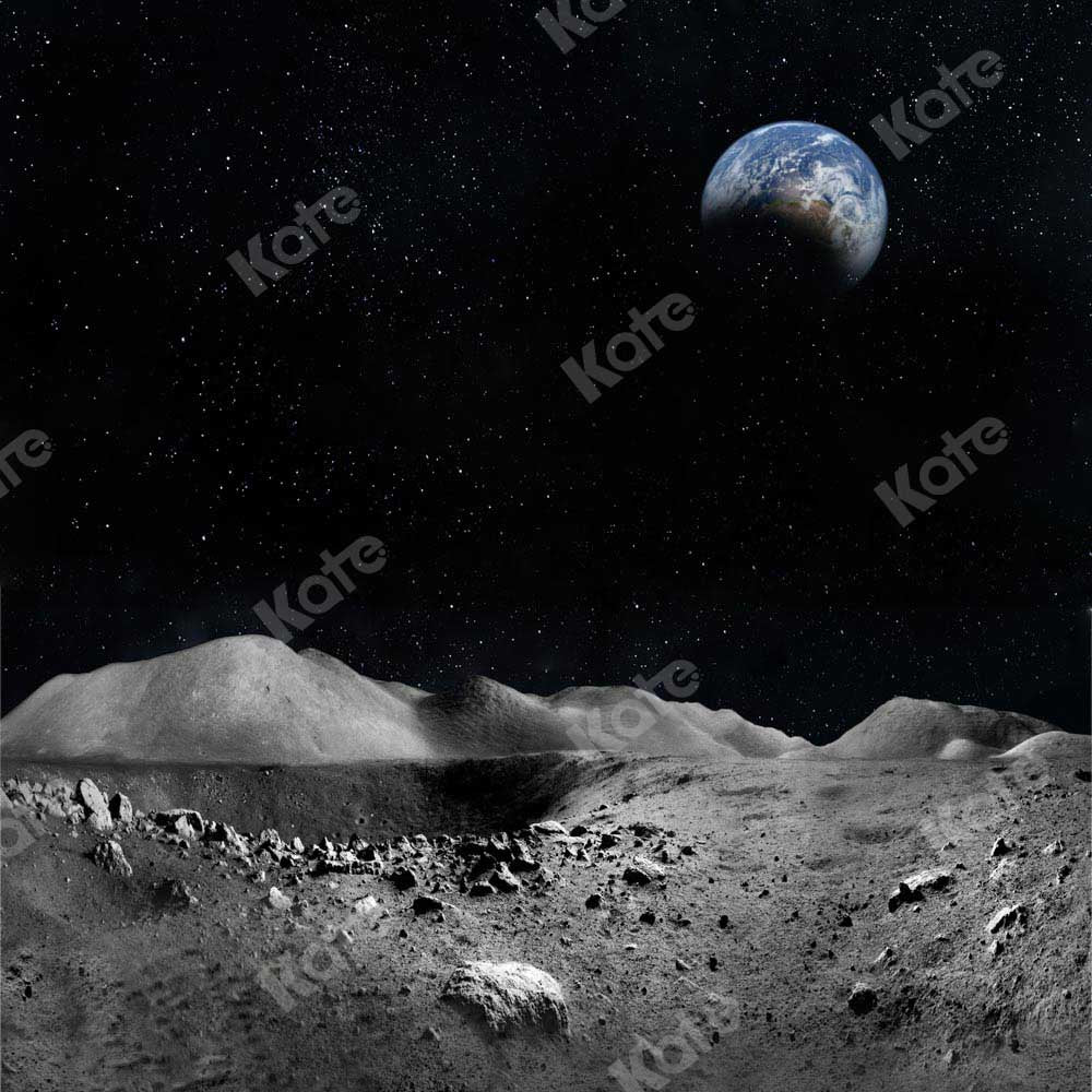 Kate Space Astronaut Moon Backdrop Designed by Chain Photography - Kate Backdrop AU