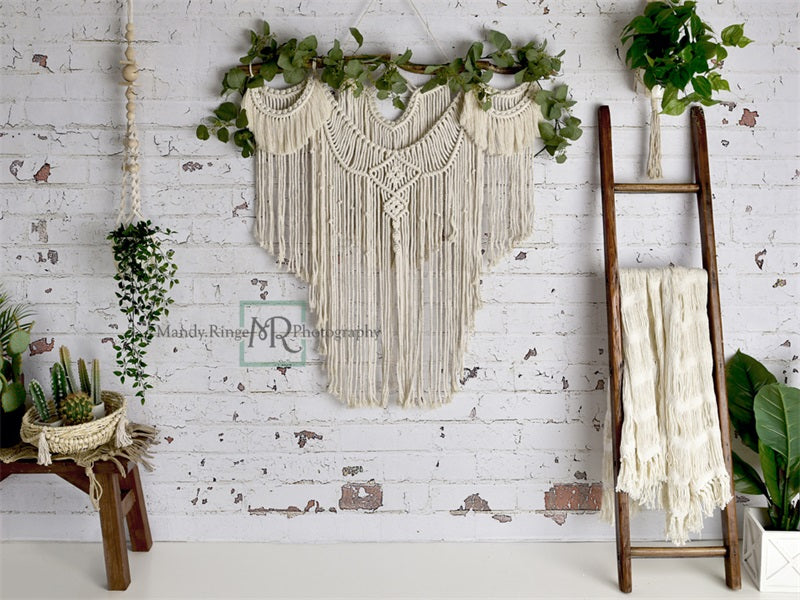 Kate Mother's Day Boho Backdrop Macrame Bedroom Wall Designed By Mandy Ringe Photography - Kate Backdrop AU