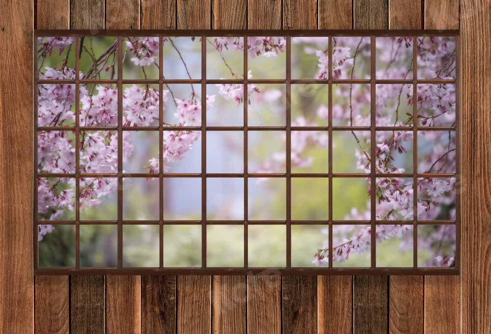 Kate Room Window Spring Backdrop Designed by Chain Photography - Kate Backdrop AU