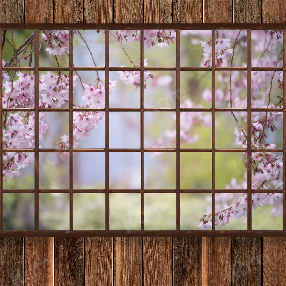 Kate Room Window Spring Backdrop Designed by Chain Photography - Kate Backdrop AU