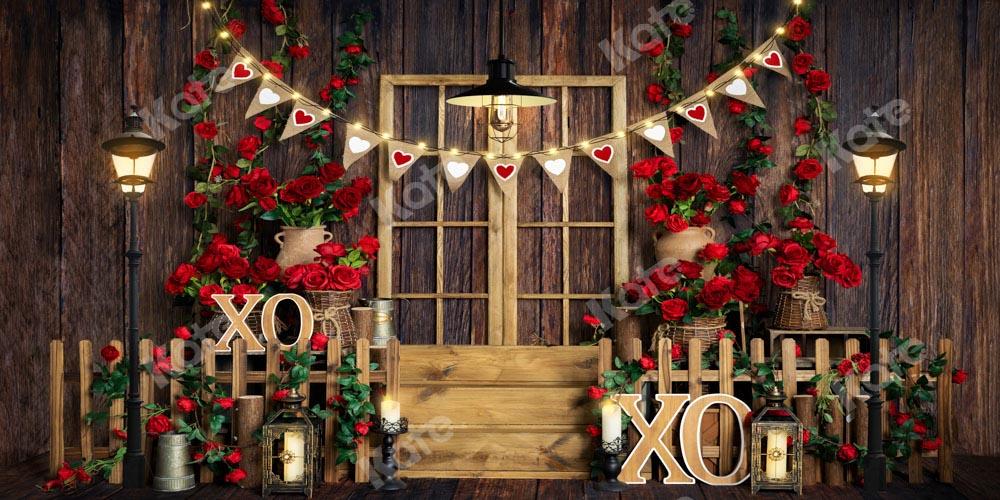 Kate Valentine's day Backdrop Rose Manor Board Designed by Emetselch - Kate Backdrop AU