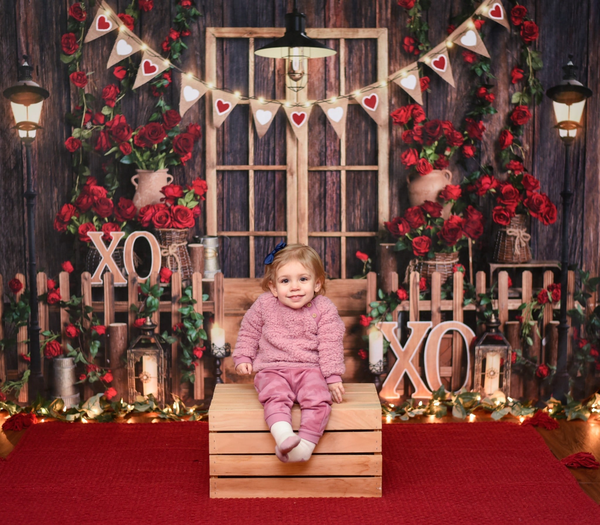Kate Valentine's day Backdrop Rose Manor Board Designed by Emetselch - Kate Backdrop AU