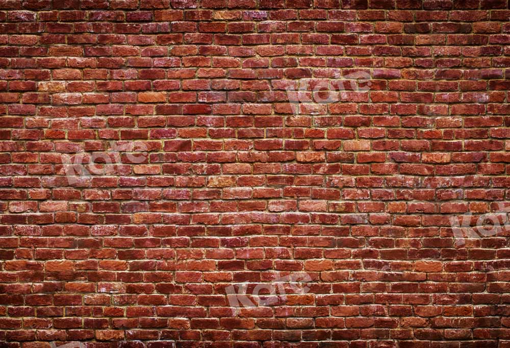 Kate Red Brick Wall Backdrop Designed by Chain Photography