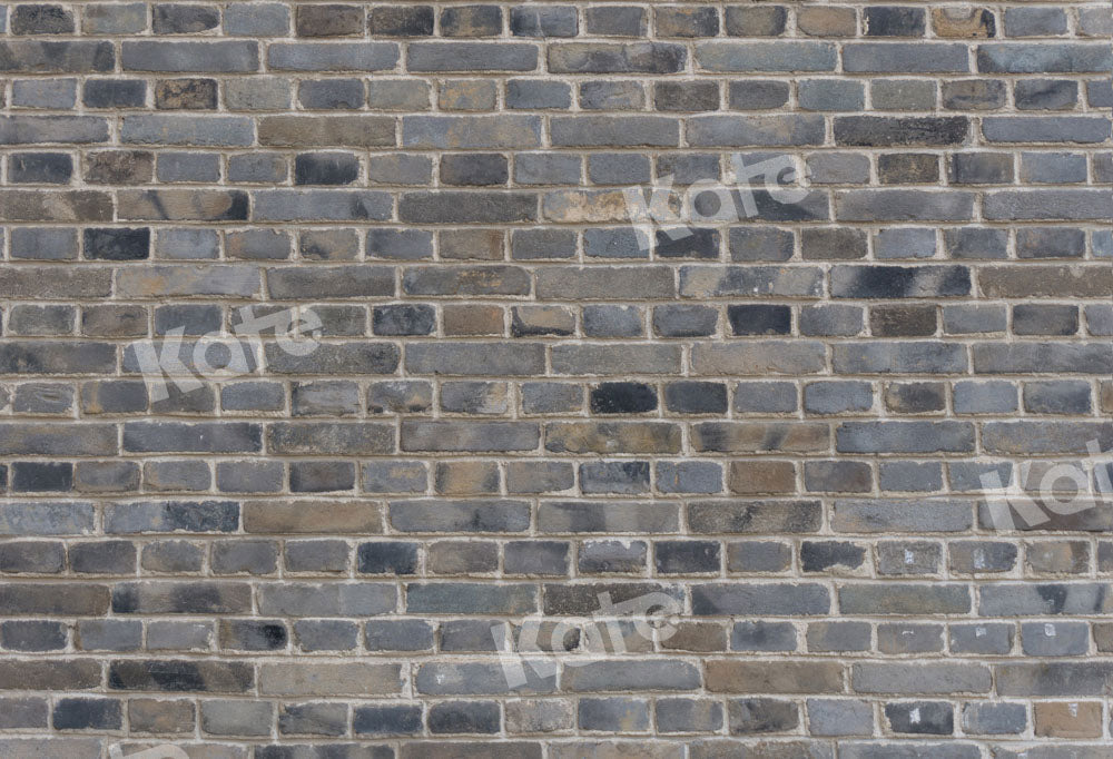 Kate Grey Brick Wall Backdrop Designed by Chain Photography