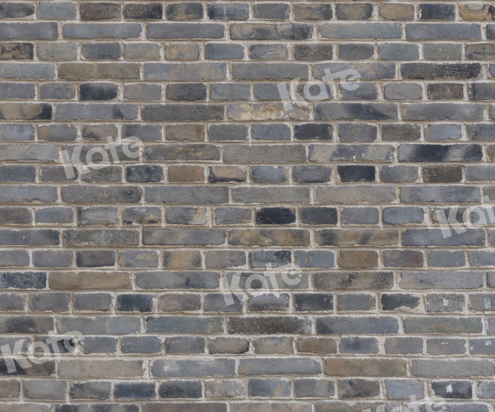 Kate Grey Brick Wall Backdrop Designed by Chain Photography