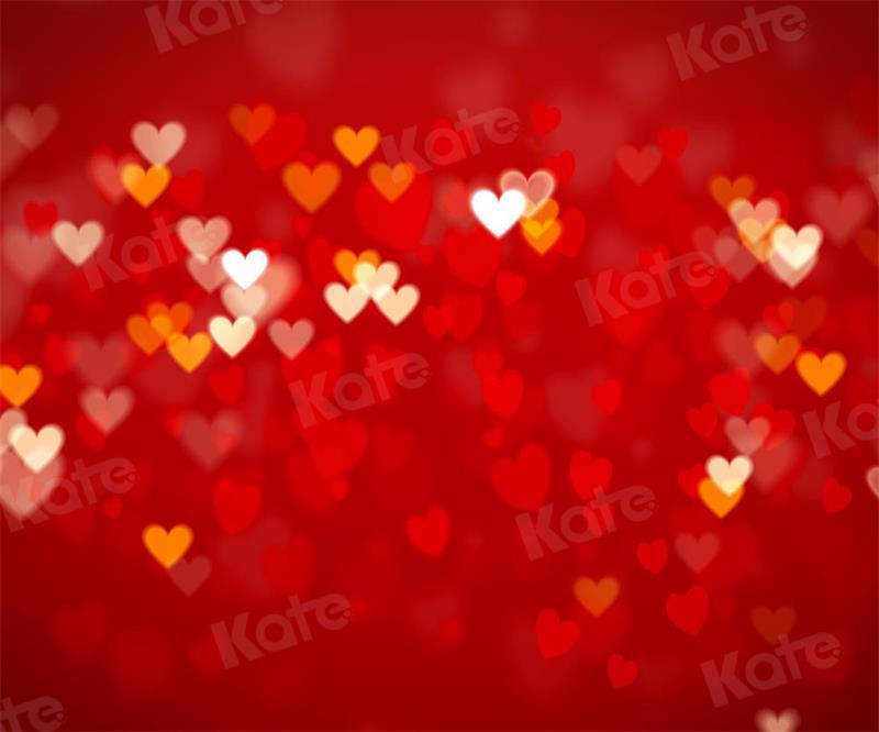 Kate Red Bokeh Backdrop New Year for Photography - Kate Backdrop AU