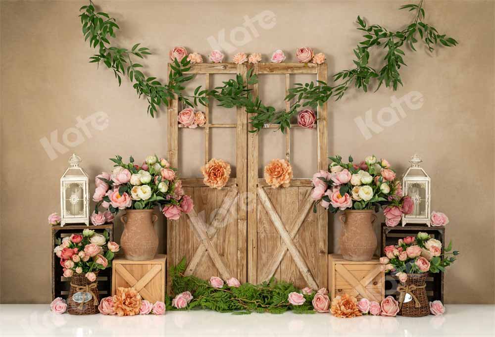 Kate Spring Birthday Backdrop Floral Designed by Emetselch - Kate Backdrop AU