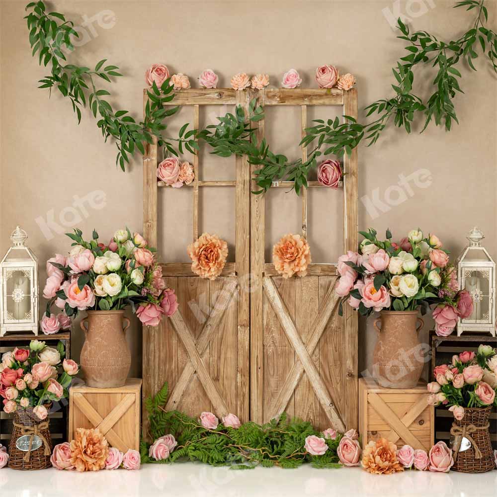 Kate Spring Birthday Backdrop Floral Designed by Emetselch - Kate Backdrop AU