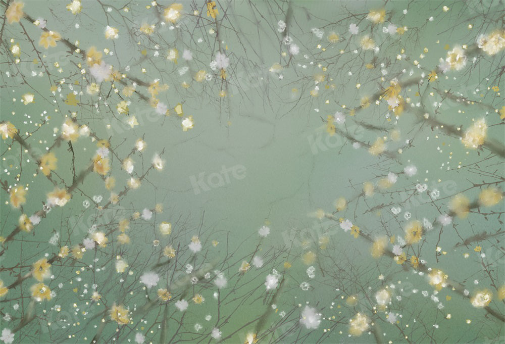 Kate Green Floral Backdrop Branches for Photography - Kate Backdrop AU