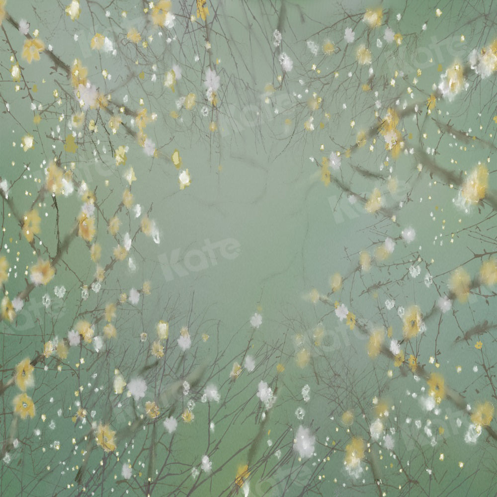 Kate Green Floral Backdrop Branches for Photography - Kate Backdrop AU