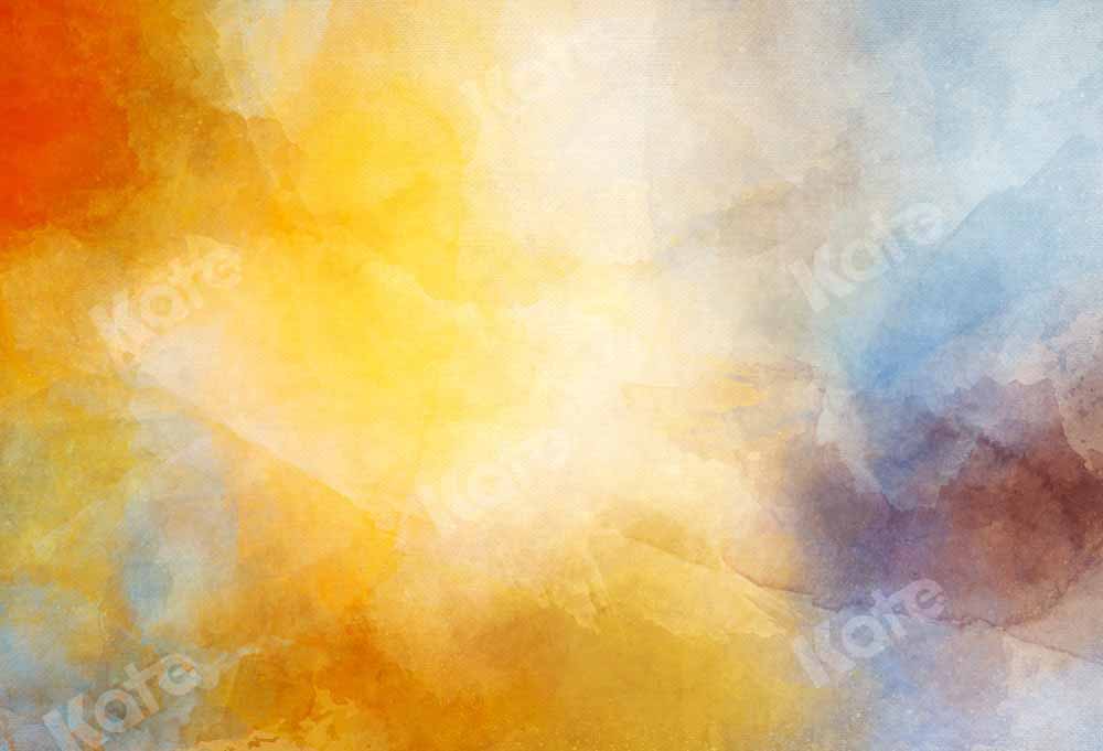 Kate Abstract Texture Backdrop Yellow Mix Designed by Kate Image - Kate Backdrop AU
