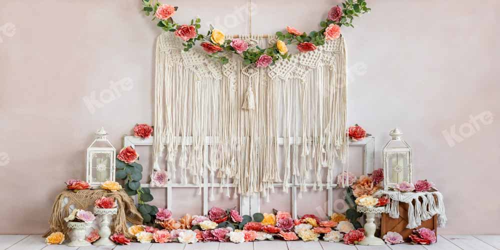 Kate Spring Boho Backdrop Flower Designed by Emetselch - Kate Backdrop AU